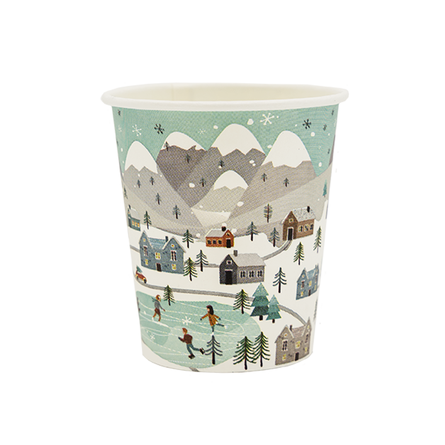 KUBEK PAP. NADRUK 300 ML (FI90) (7603) WINTER 2023 SUP NL FR DE EN